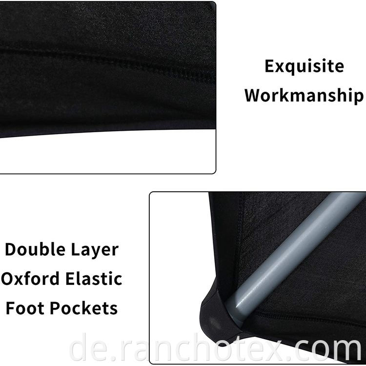 Stretch Fabric Spandex Heißverkauf Neues Design Custom Solid Tischabdeckung für Hotel